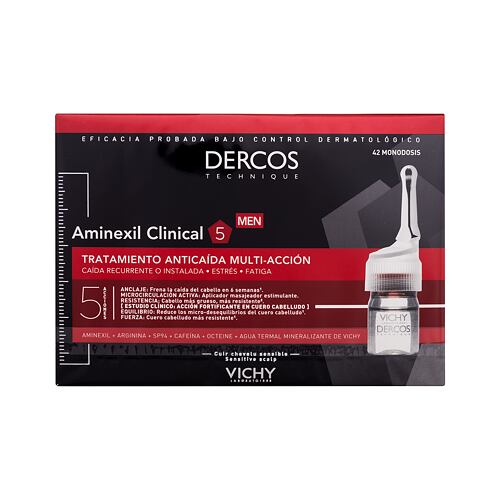 Přípravek proti padání vlasů Vichy Dercos Aminexil Clinical 5 42x6 ml