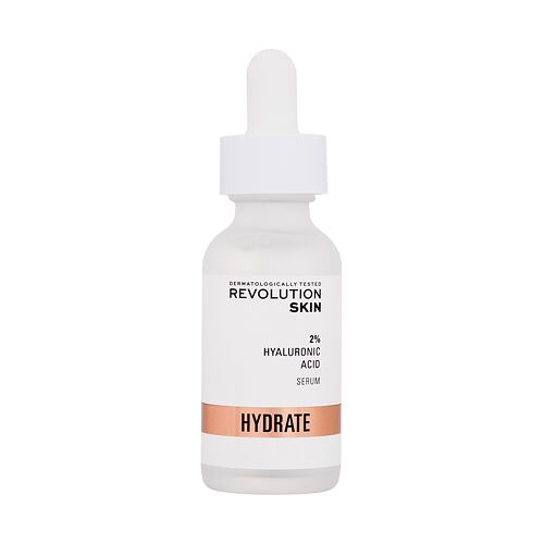 Pleťové sérum Revolution Skincare Hydrate 2% Hyaluronic Acid Serum 30 ml poškozená krabička