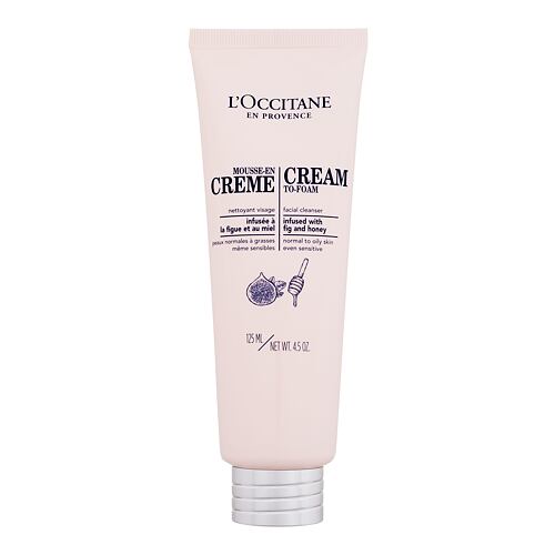 Čisticí krém L'Occitane Cream To-Foam Facial Cleanser 125 ml