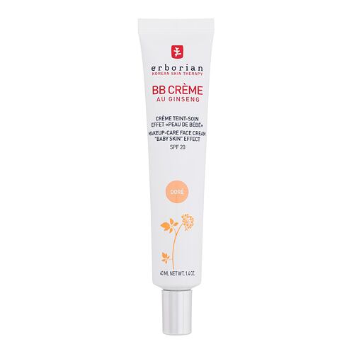 BB krém Erborian BB Crème Makeup-Care Face Cream SPF20 40 ml Doré