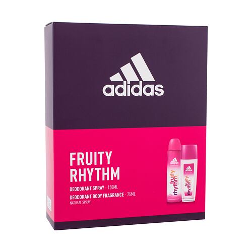 Deodorant Adidas Fruity Rhythm For Women 75 ml poškozená krabička Kazeta