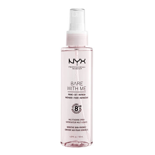 Pleťová voda a sprej NYX Professional Makeup Bare With Me Multitasking Spray 130 ml
