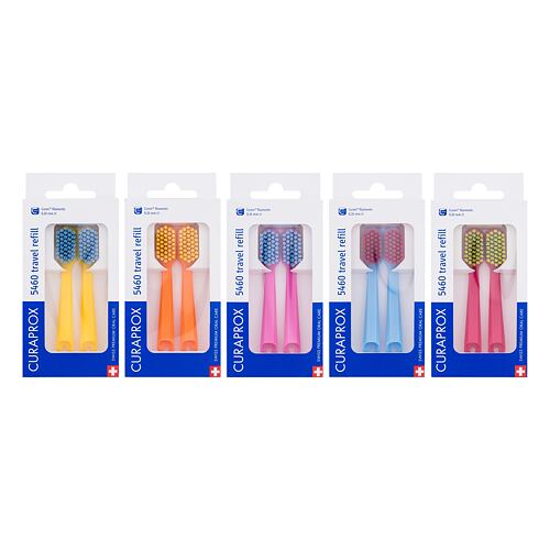 Klasický zubní kartáček Curaprox Travel CS 5460 Ultra Soft Refill 2 ks