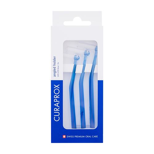 Držák na kartáček Curaprox UHS 470 Angled Holder Blue 3 ks