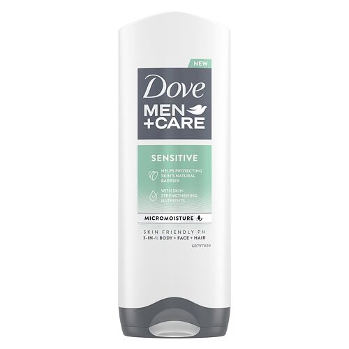 Sprchový gel Dove Men + Care Sensitive 250 ml