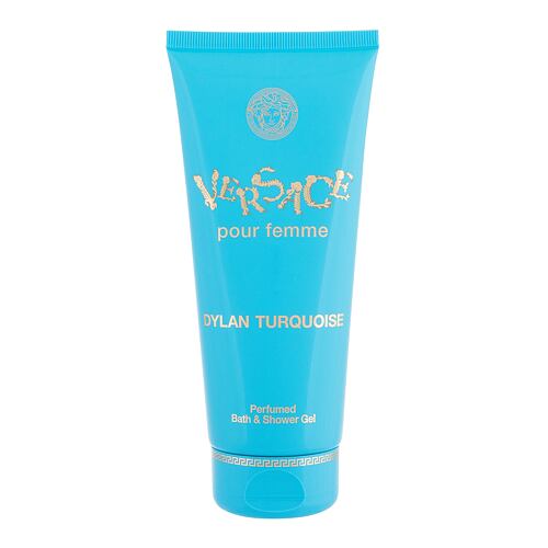 Sprchový gel Versace Pour Femme Dylan Turquoise 200 ml poškozená krabička