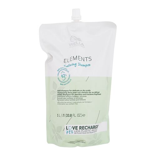 Šampon Wella Professionals Elements Calming Shampoo Náplň 1000 ml