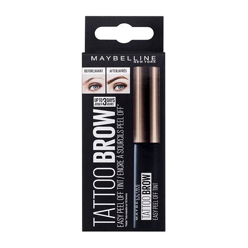 Barva na obočí Maybelline Tattoo Brow 4,6 g Light Brown poškozená krabička