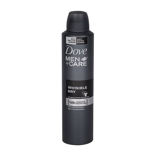 Antiperspirant Dove Men + Care Invisible Dry 48h 250 ml poškozený flakon