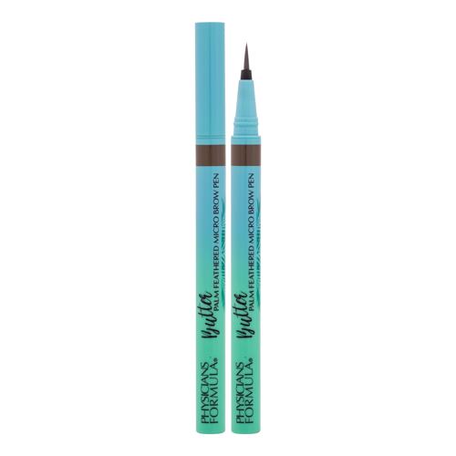 Tužka na obočí Physicians Formula Butter Palm Feathered Micro Brow Pen 0,5 ml Universal Brown poškozená krabička