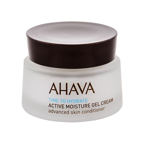Pleťový gel AHAVA Time To Hydrate Active Moisture Gel Cream 50 ml poškozená krabička