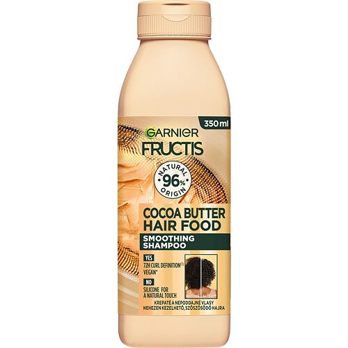 Šampon Garnier Fructis Hair Food Cocoa Butter Smoothing Shampoo 350 ml