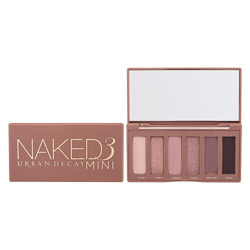 Oční stín Urban Decay Naked3 Mini Eyeshadow Palette 6 g