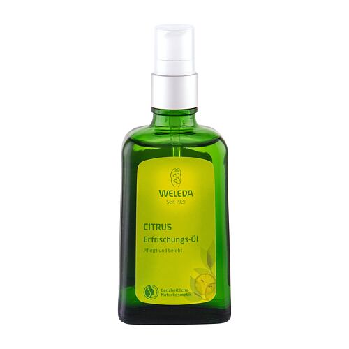 Tělový olej Weleda Citrus Refreshing 100 ml poškozená krabička