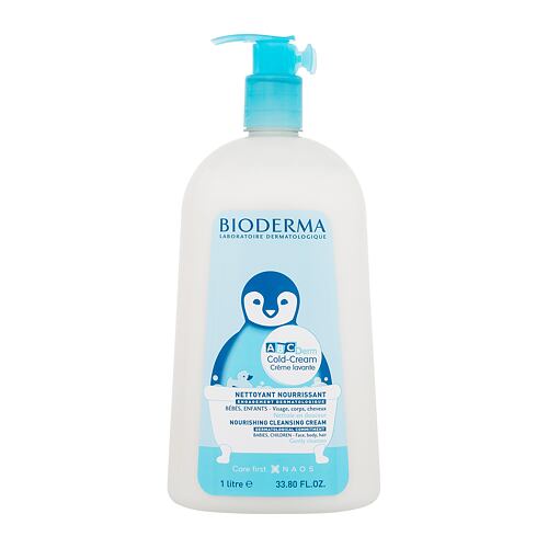 Sprchový krém BIODERMA ABCDerm Cold-Cream Nourishing Cleansing Cream 1000 ml