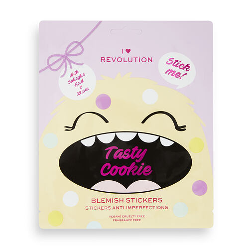Lokální péče I Heart Revolution Tasty Cookie Blemish Stickers 32 ks