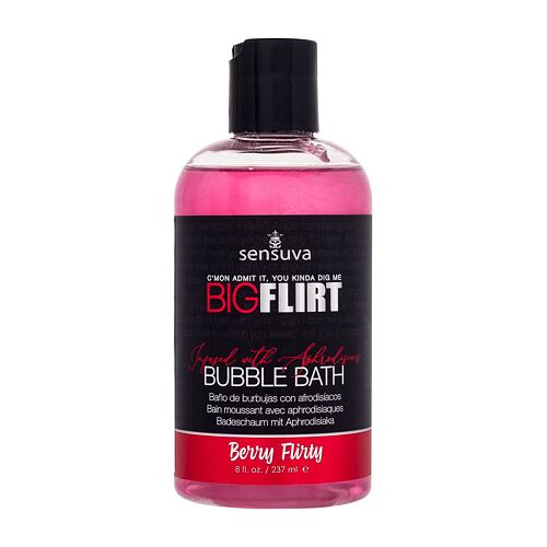 Afrodiziakum Sensuva Big Flirt Bubble Bath Berry Flirty 237 ml