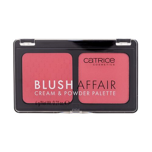 Tvářenka Catrice Blush Affair Cream & Powder Palette 6 g 010 Stunning Strawberry