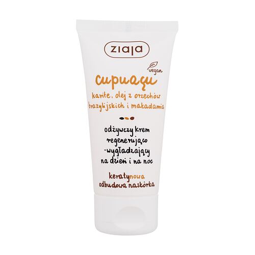 Denní pleťový krém Ziaja Cupuacu Nourishing Regenerating Cream 50 ml poškozená krabička