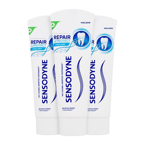 Zubní pasta Sensodyne Repair & Protect Trio 3x75 ml poškozená krabička