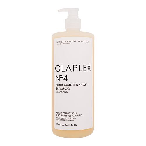 Šampon Olaplex Bond Maintenance No. 4 1000 ml poškozený flakon