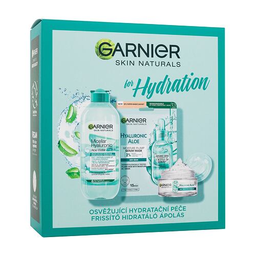 Pleťový gel Garnier Skin Naturals Hyaluronic Aloe for Hydrating 50 ml Kazeta