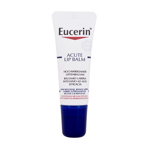 Balzám na rty Eucerin UreaRepair Plus Acute Lip Balm 10 ml poškozená krabička