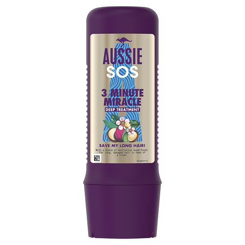Maska na vlasy Aussie SOS Save My Lengths 3 Minute Miracle Deep Treatment 225 ml