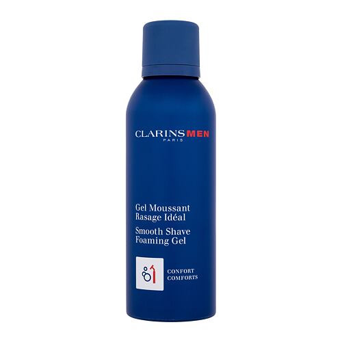 Gel na holení Clarins Men Smooth Shave Foaming Gel 150 ml poškozená krabička