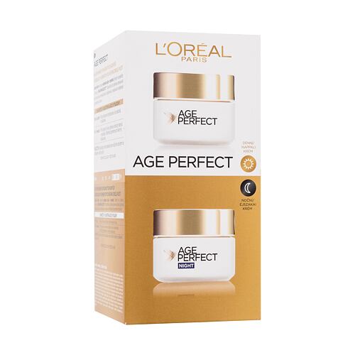 Denní pleťový krém L'Oréal Paris Age Perfect 50 ml poškozená krabička Kazeta