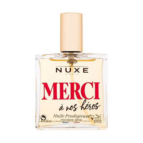 Tělový olej NUXE Huile Prodigieuse Merci A Nos Héros 100 ml poškozený flakon