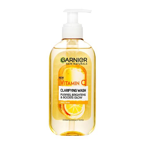 Čisticí gel Garnier Skin Naturals Vitamin C Clarifying Wash 200 ml