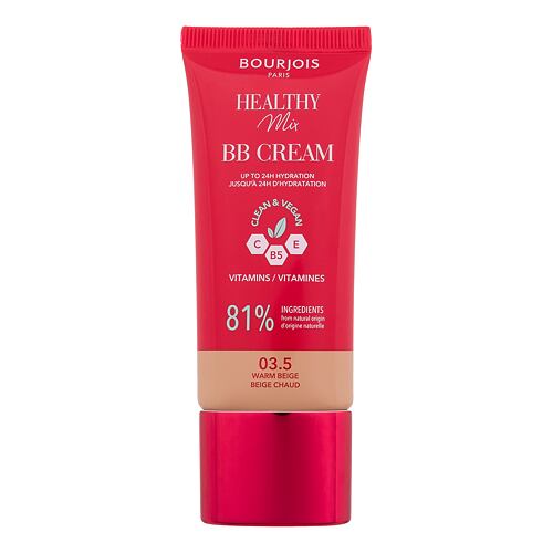 BB krém BOURJOIS Paris Healthy Mix Clean & Vegan BB Cream 30 ml 03.5 Warm Beige