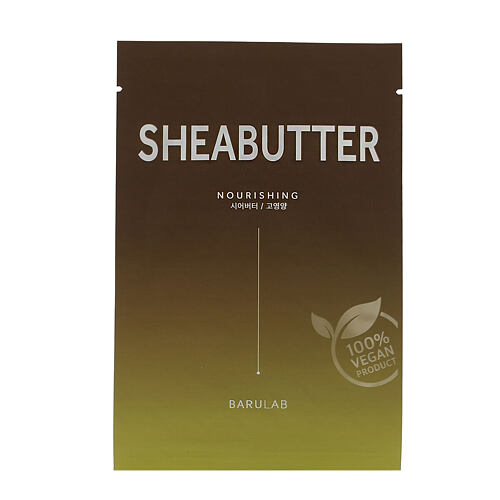 Pleťová maska Barulab Sheabutter Nourishing Face Mask 23 ml
