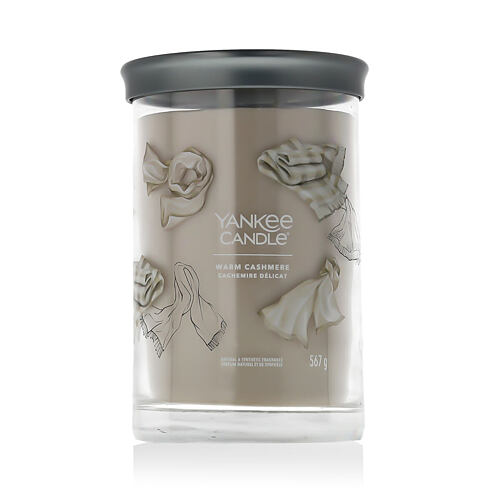 Vonná svíčka Yankee Candle Signature Warm Cashmere Tumbler 567 g