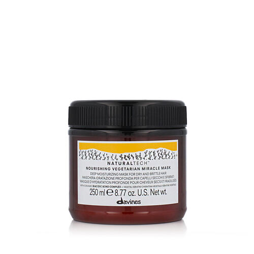 Maska na vlasy Davines NaturalTech Nourishing Vegetarian Miracle Mask 250 ml