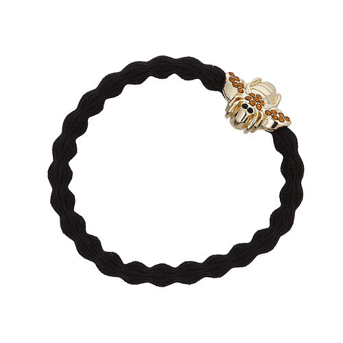 Gumička na vlasy By Eloise London Bling Charms Bling Bee Chocolate Brown 1 ks