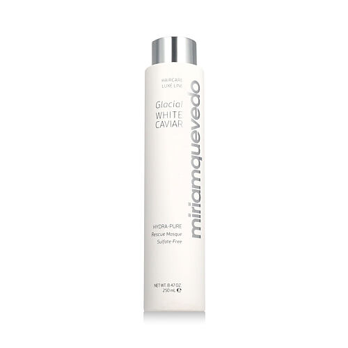 Maska na vlasy Miriam Quevedo Glacial White Caviar Hydra Pure Rescue Masque 250 ml