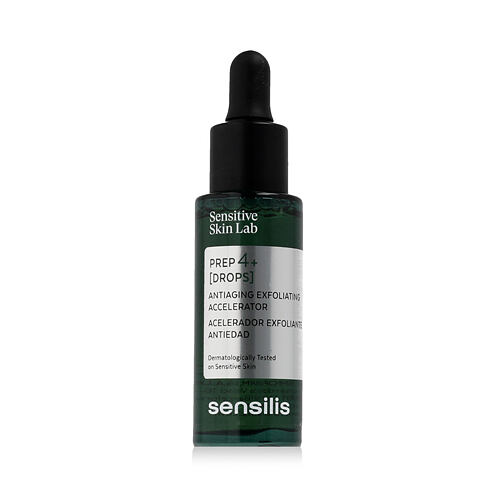 Pleťové sérum Sensilis Prep 4+ Drops Antiaging Exfoliating Accelerator 30 ml