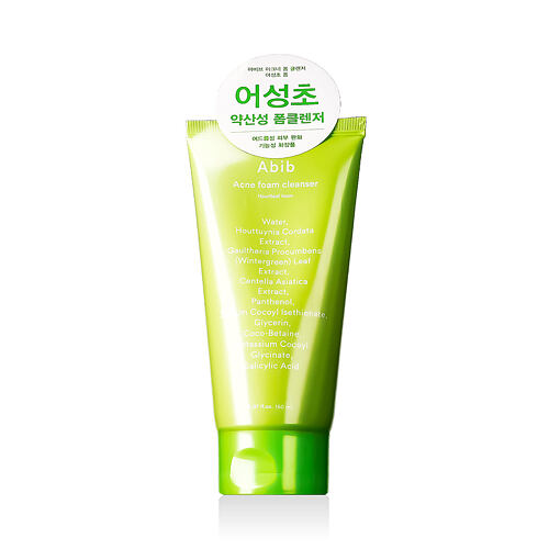 Čisticí pěna Abib Heartleaf Acne Foam Cleanser 150 ml
