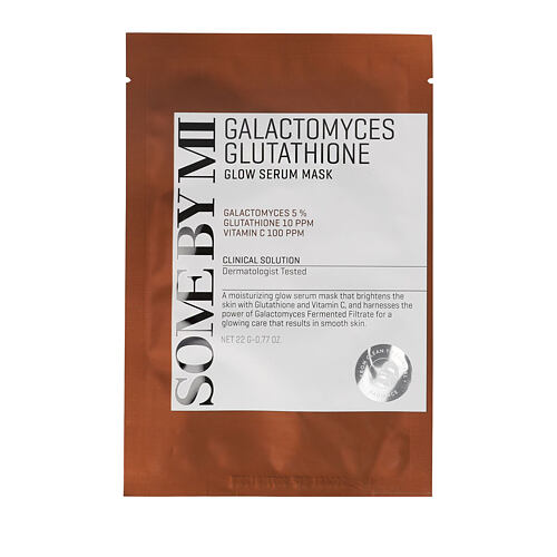 Pleťová maska Some By Mi Galactomyces Glutathione Glow Serum Mask 22 g