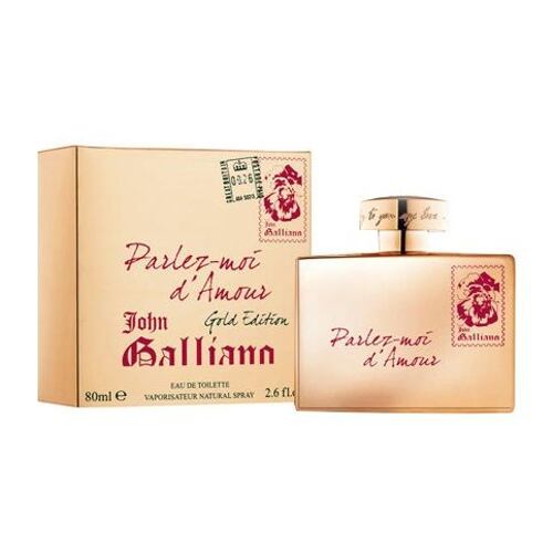 Toaletní voda John Galliano Parlez-Moi d´Amour Gold Edition 80 ml Tester