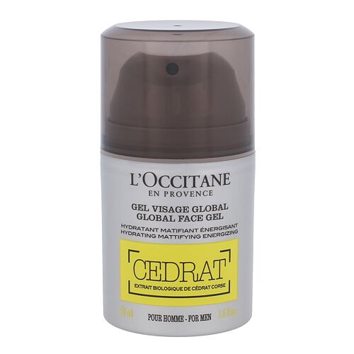 Pleťový gel L'Occitane Cedrat 50 ml Tester