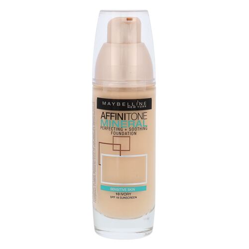 Make-up Maybelline Affinitone Mineral SPF18 30 ml 10 Ivory
