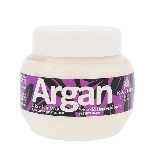 Maska na vlasy Kallos Cosmetics Argan 275 ml poškozený flakon