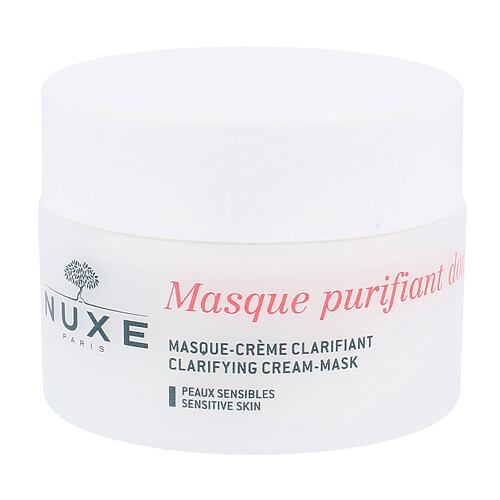 Pleťová maska NUXE Rose Petals Cleanser Clarifying Cream-Mask 50 ml poškozená krabička