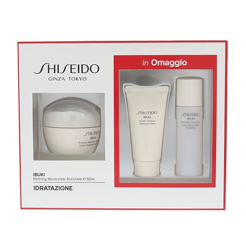 Denní pleťový krém Shiseido Ibuki Refining Moisturizer Enriched 50 ml Kazeta