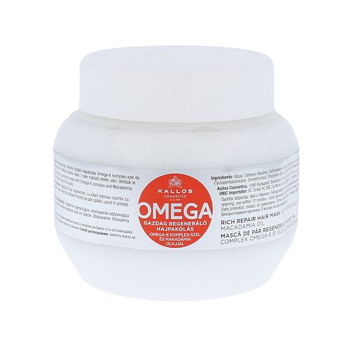 Maska na vlasy Kallos Cosmetics Omega 275 ml