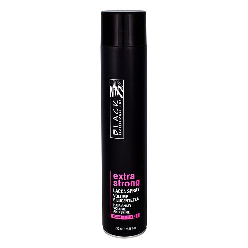 Lak na vlasy Black Professional Line Hair Spray 750 ml poškozený flakon