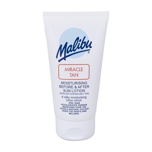 Přípravek po opalování Malibu Miracle Tan 150 ml poškozená krabička